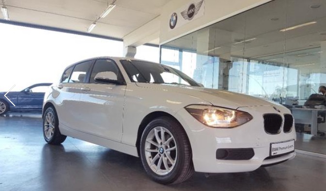 Left hand drive BMW 1 SERIES 118D SPANISH REGISTERED